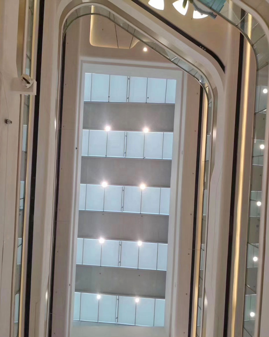 河南濮陽萬達廣場電動遮陽簾項目8